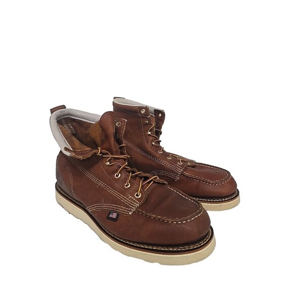 Thorogood Men's 6"American Heritage 814-4200 "Made In USA Wedge Sole Boot 11.52E - Picture 1 of 7